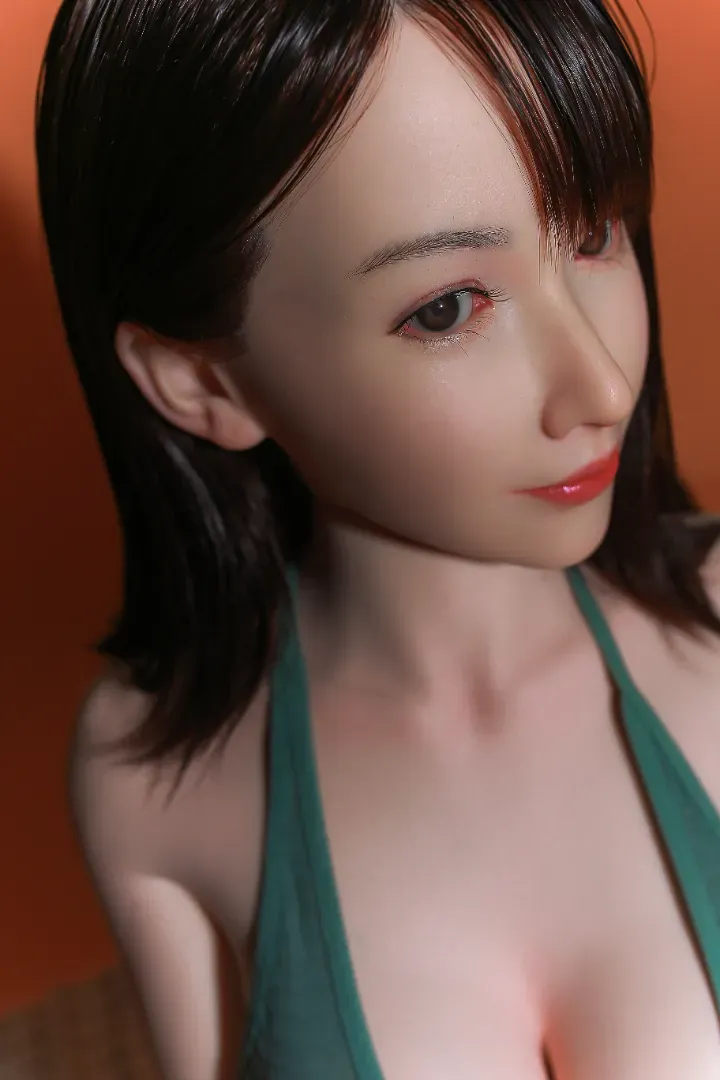 152cm (4ft12) Eカップ リアル シリコン ラブドール Eimi, ヘッド #86